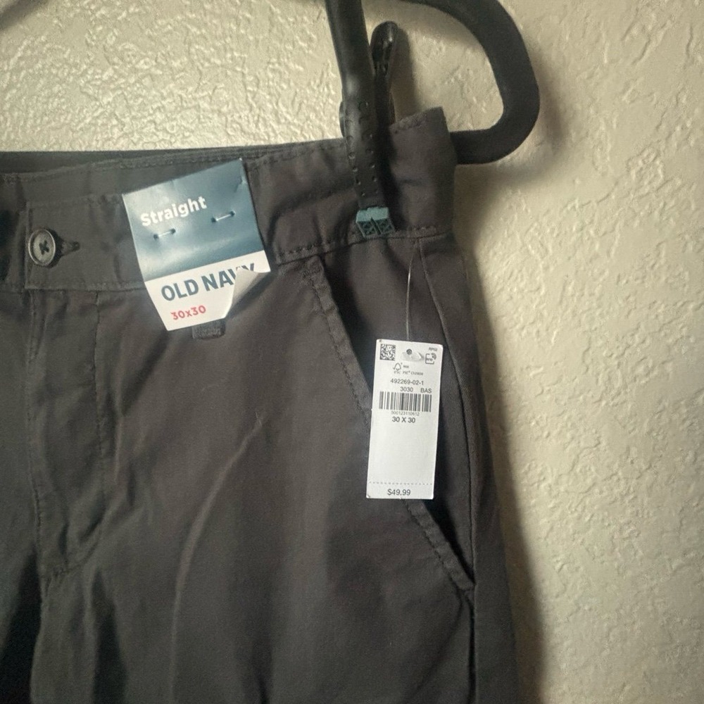 New Old Navy size 30 X 30 Straight, Black - Picture 4 of 8